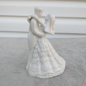 First Dance Vintage Porcelain Bride Groom Wedding Cake Topper Keepsake …